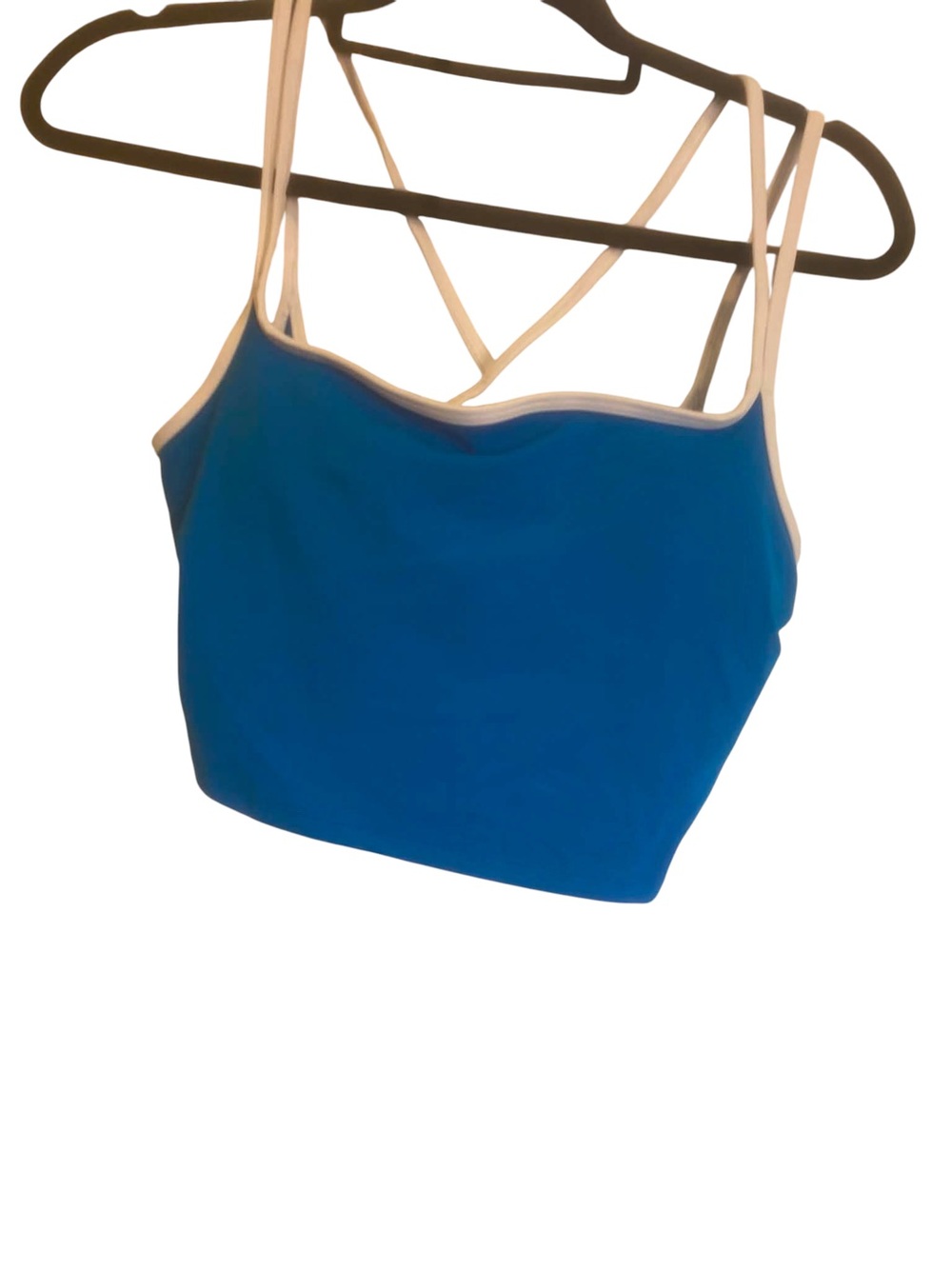 NWOT Vuori Layered Bra REGATTA BLUE Size Medium